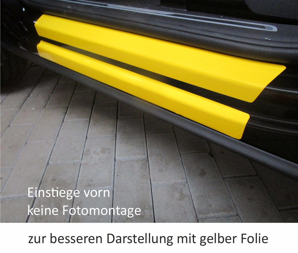 Volkswagen Ladekantenschutzfolie transparent Tiguan Schutzfo